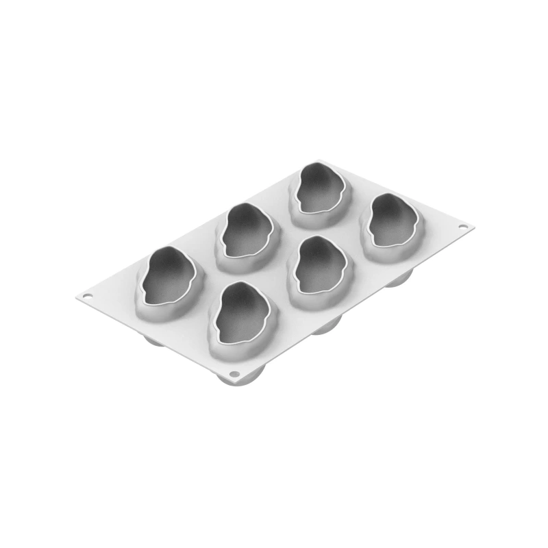 Silikónová forma na monoporcie Pistacchio 120, 6 x 120 ml – SILIKOMART 1