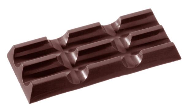 Polykarbonátová forma na tabuľkovú čokoládu, 275x175 mm – CHOCOLATE WORLD