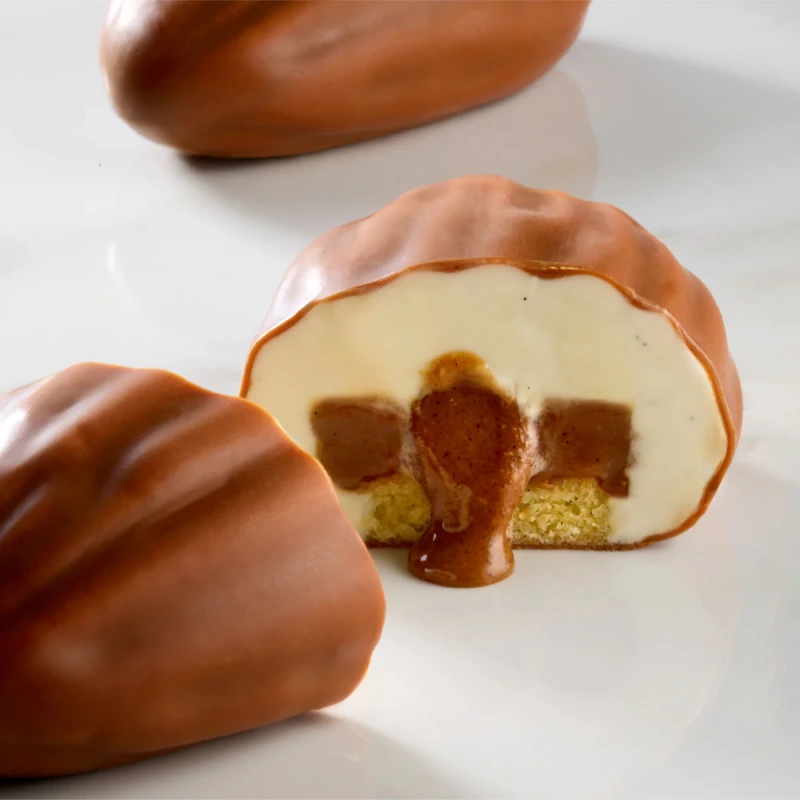 Silikónová forma na monoporcie Almond, 400x300 mm – PAVONI 1