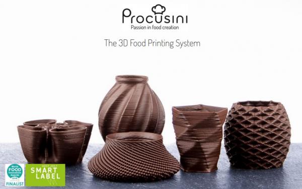 Potravinárska 3D tlačiareň Procusini 5.0 - PROCUSINI