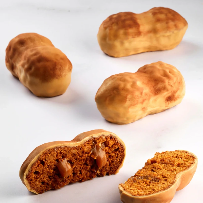 Silikónová forma na monoporcie Peanut, 400x300 mm – PAVONI 1