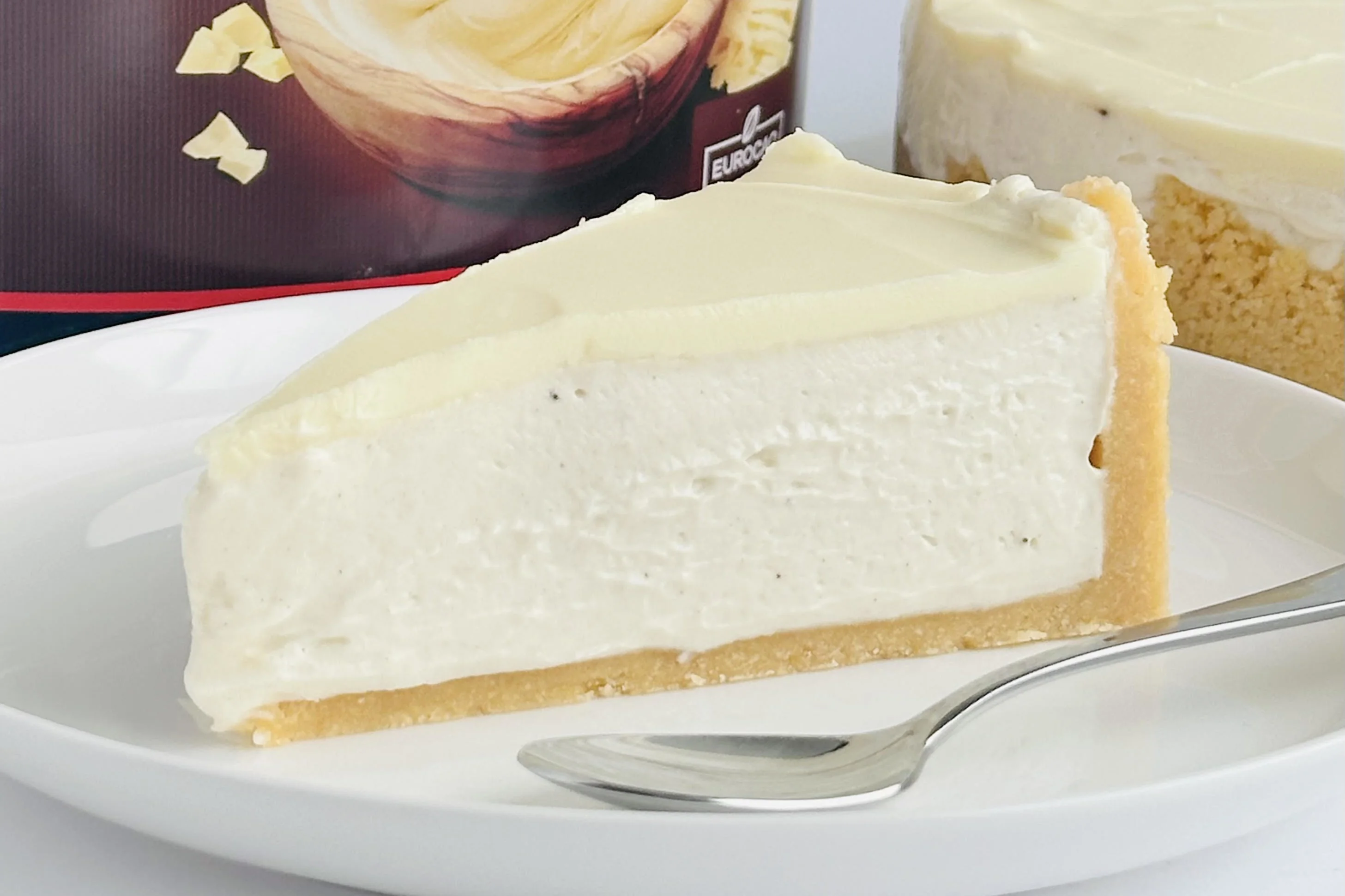 Recept na nepečený bezlepkový vanilkový cheesecake