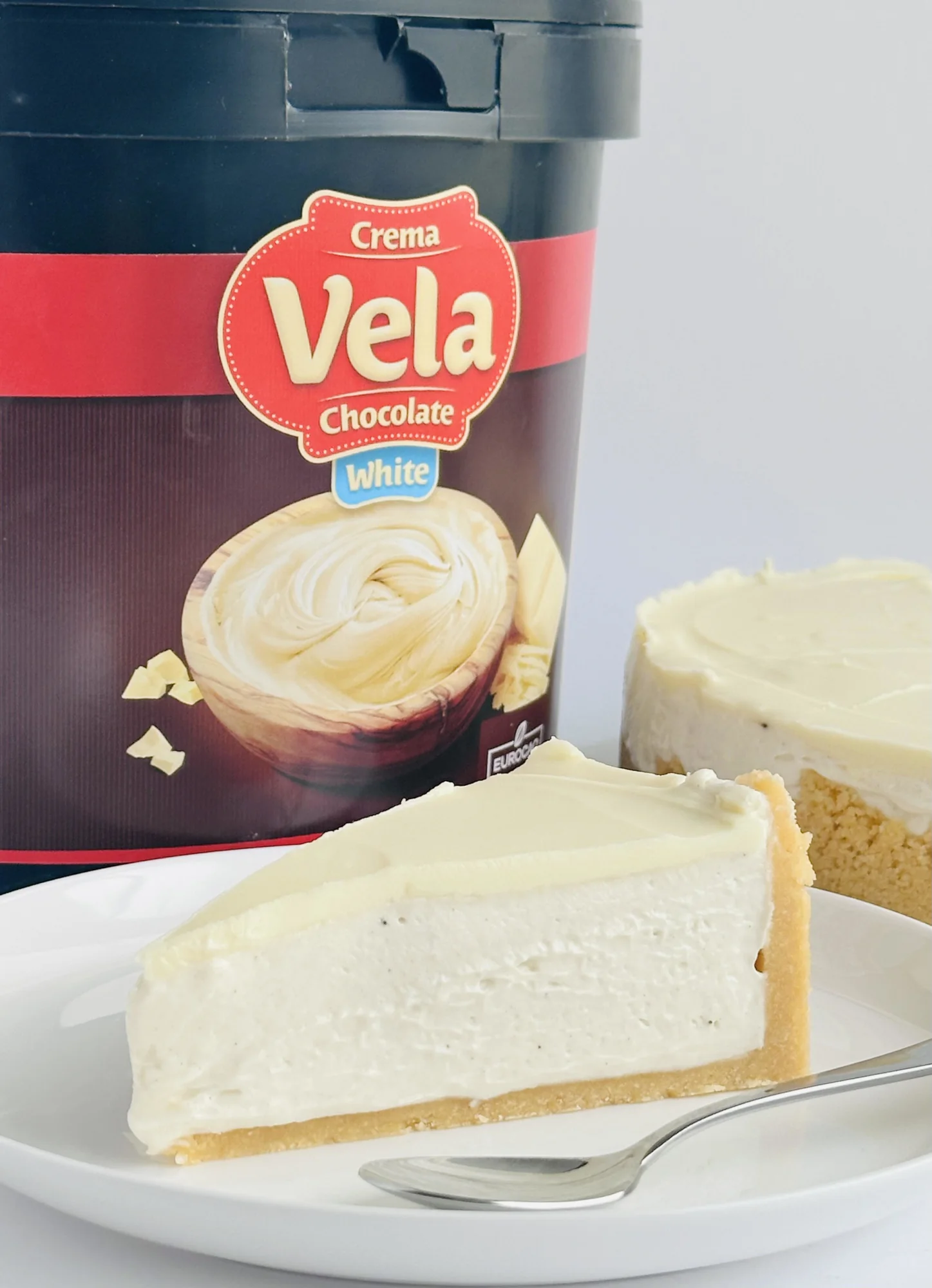 nepečený bezlepkový vanilkový cheesecake s bielou čokoládou