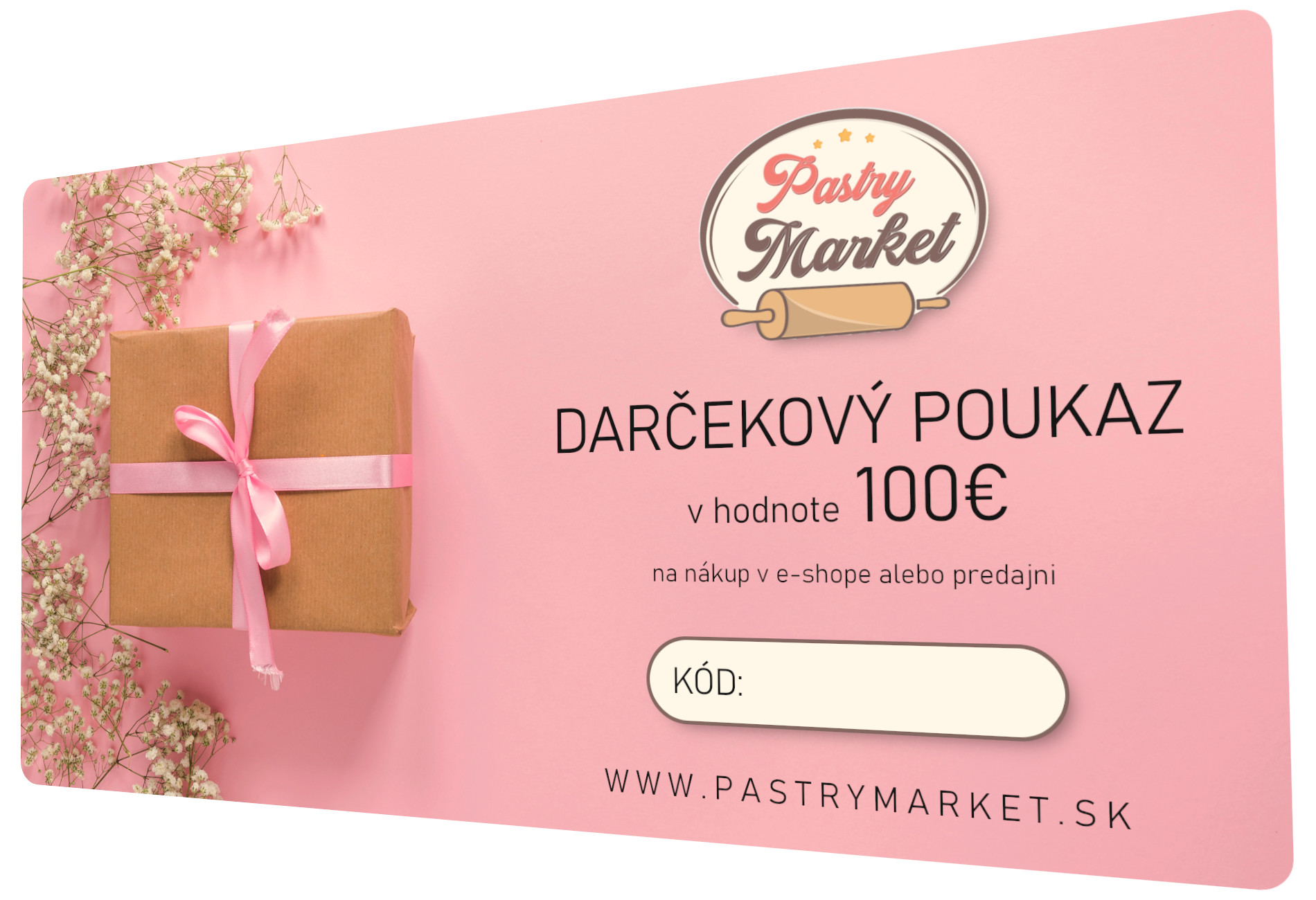 Darčekový poukaz pastrymarket